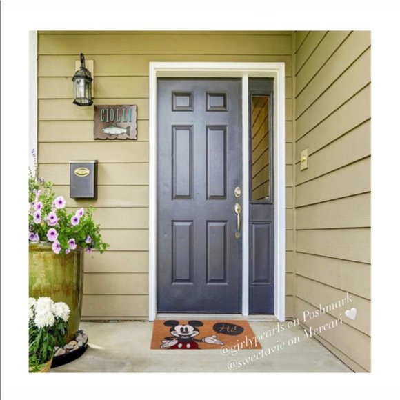 Disney Mickey Coir Doormat New 2 X 34 - Picture 2 of 6